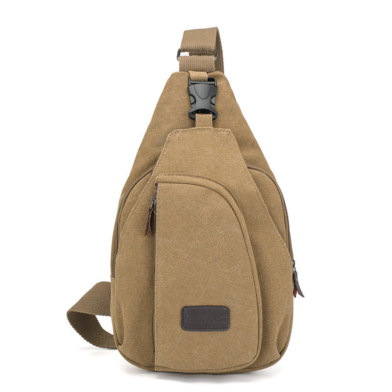 Casual men's chest bag