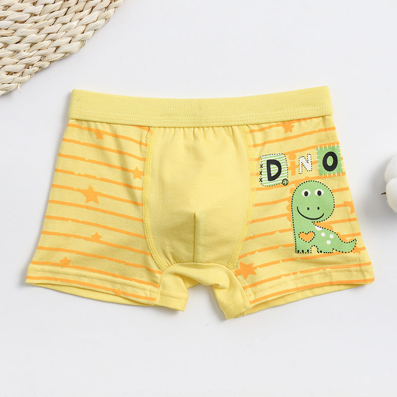 Children's underwear boys cartoon dinosaur cotton