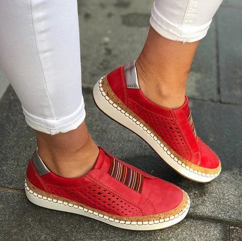 Summer and autumn Europe and the United States flat round a pedal lazy shoes