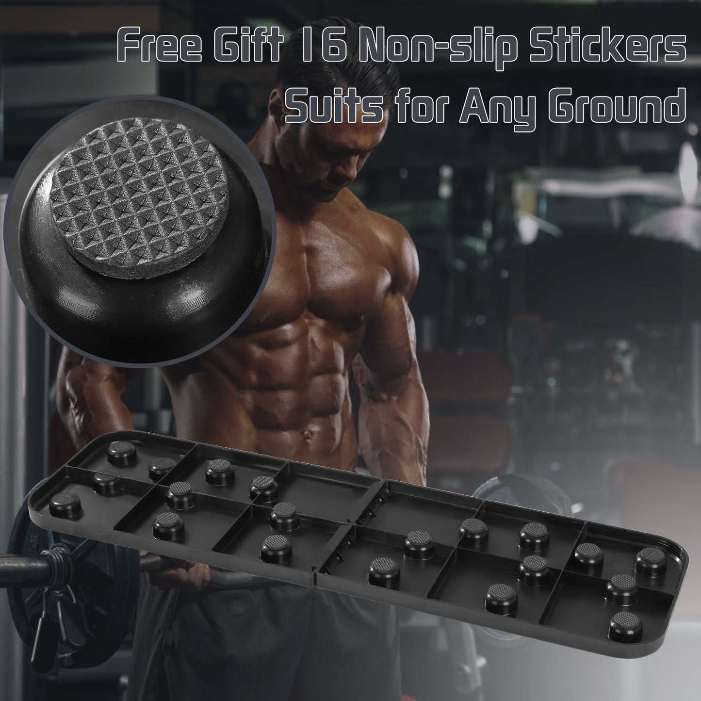 Foldable multi-functional push-up board stand fitness