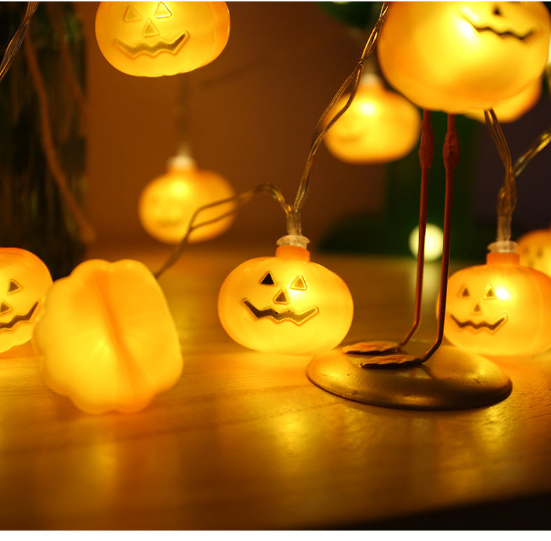Small pumpkin string lights Halloween