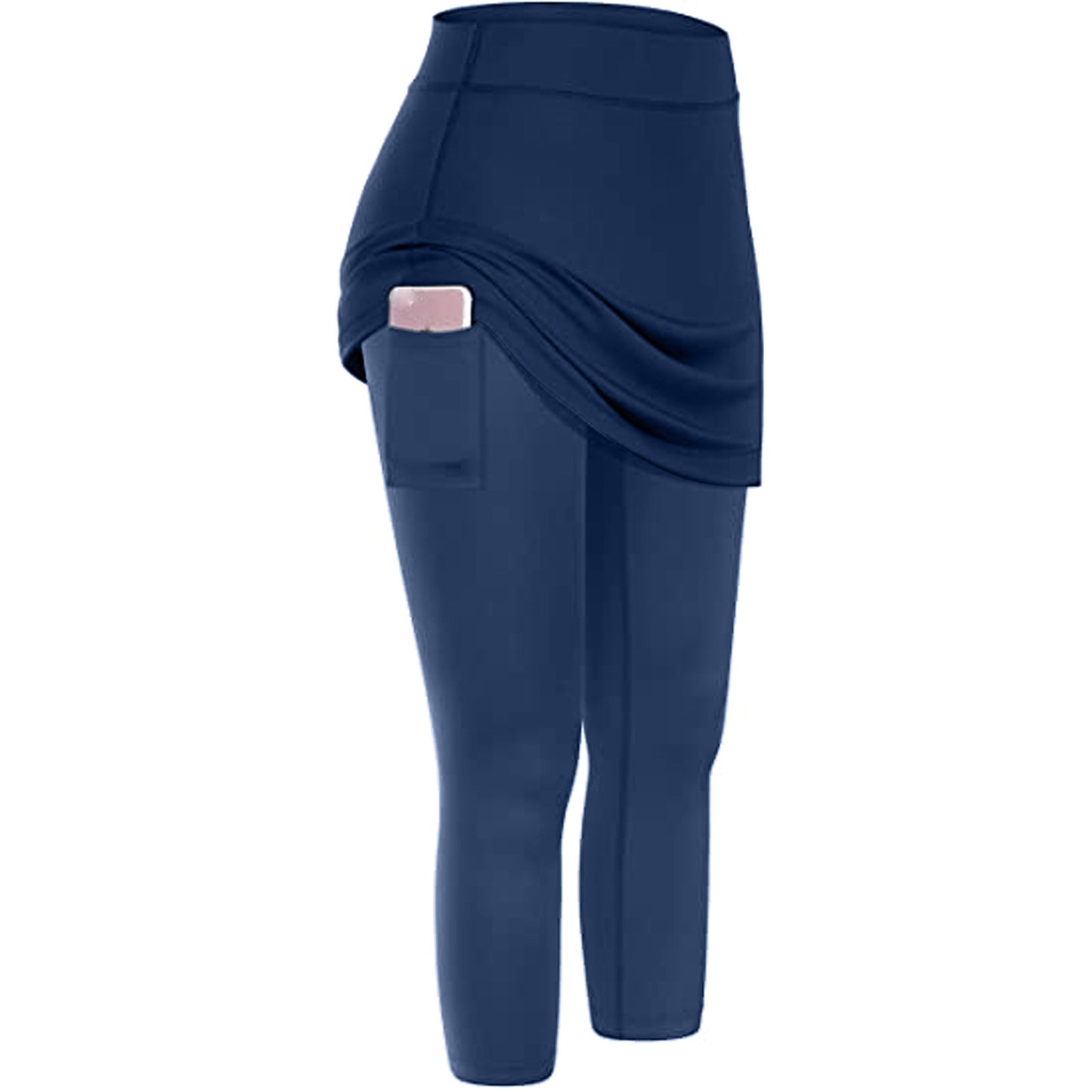 Autumn and winter can wear two fake ladies leisure pocket sports fitness running yoga tennis skirt short skirt