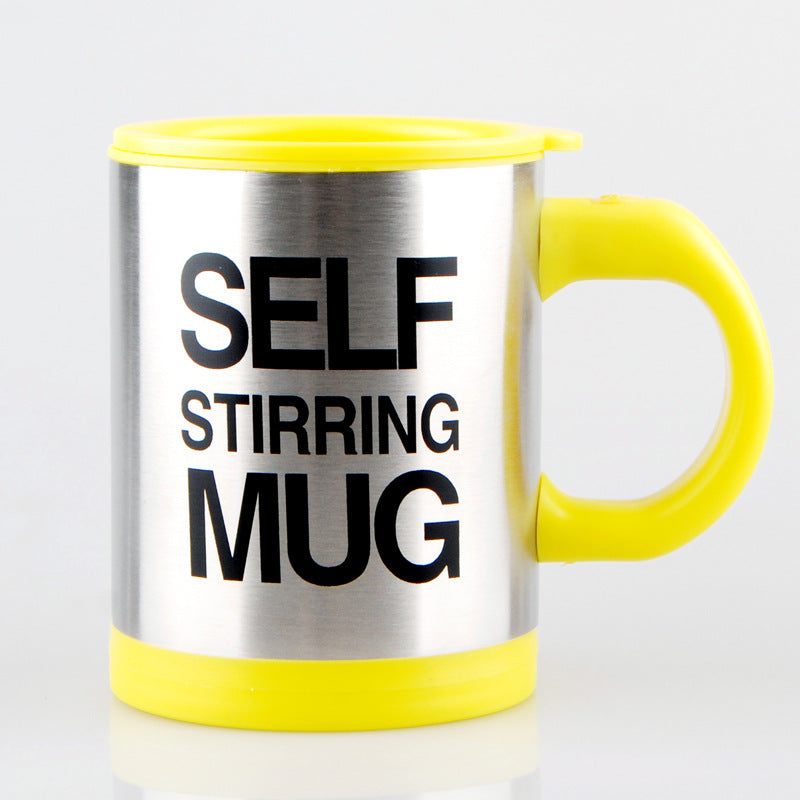 400ml Automatic Self Stirring Mug Coffee Milk Mixing Mug Stainless Steel