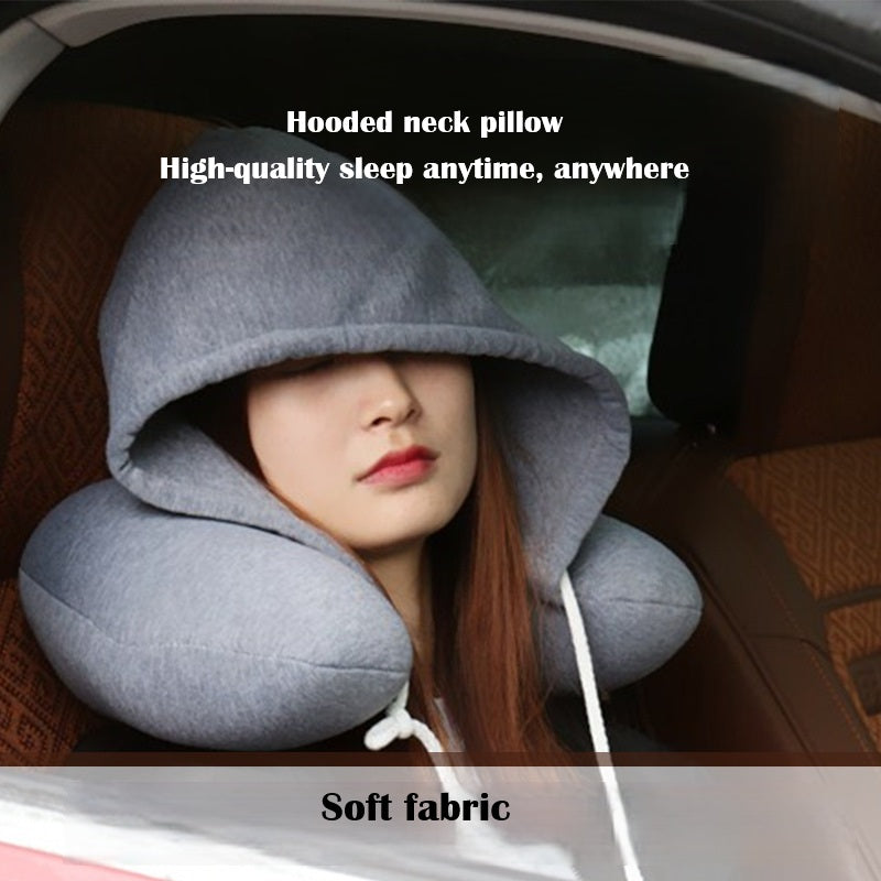Pillow micro-particle travel pillow