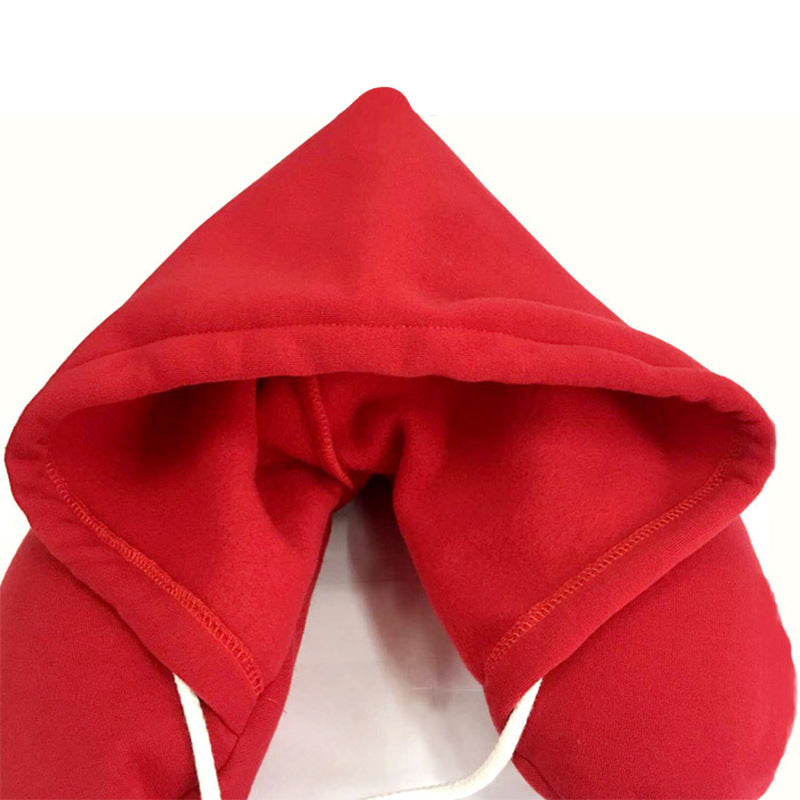 Pillow micro-particle travel pillow
