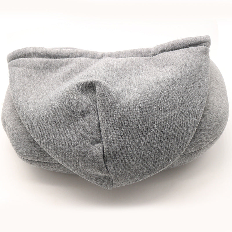 Pillow micro-particle travel pillow
