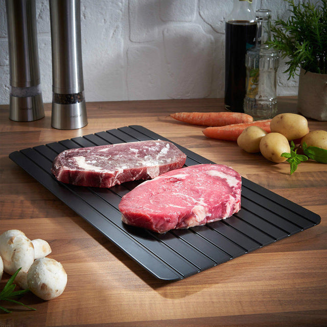 Meat Fruit Quick Defrosting Plate Board Defrost Kitchen Gadget Tool