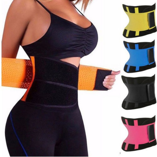 Exercise Weight Loss Burn Shaper Gym Fitness Belt Waist Trainer