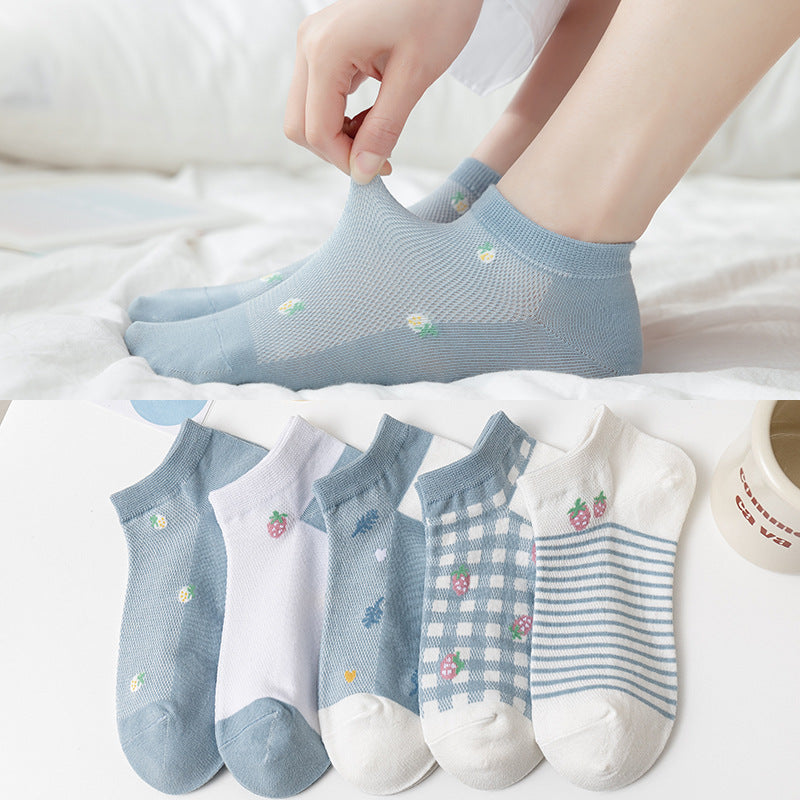 Women's socks shallow mouth spring and autumn