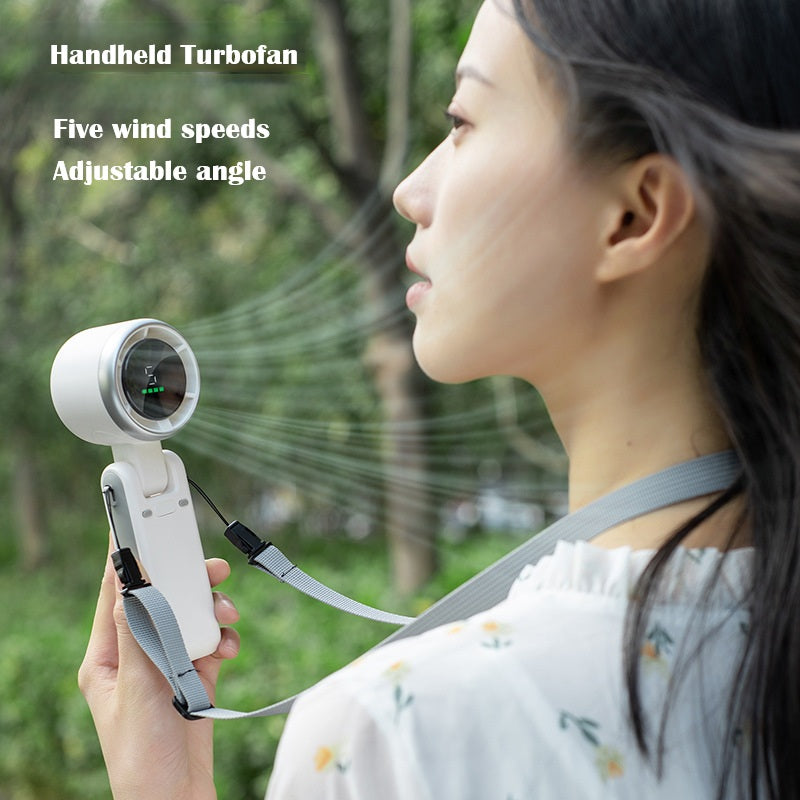 New outdoor handheld mini fan USB (SUPER STRONG FAN)