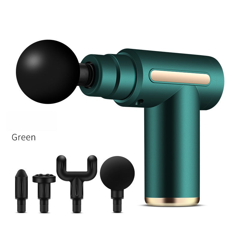 Cross-border new fascia gun electric massager(USB mini charging fascia gun)