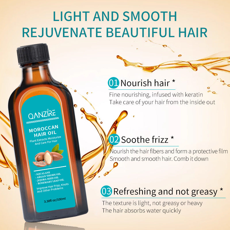 Cross-border spot Moroccan hair care essential oil