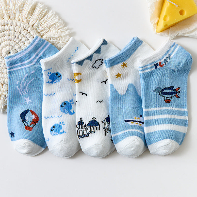 Women's socks shallow mouth spring and autumn
