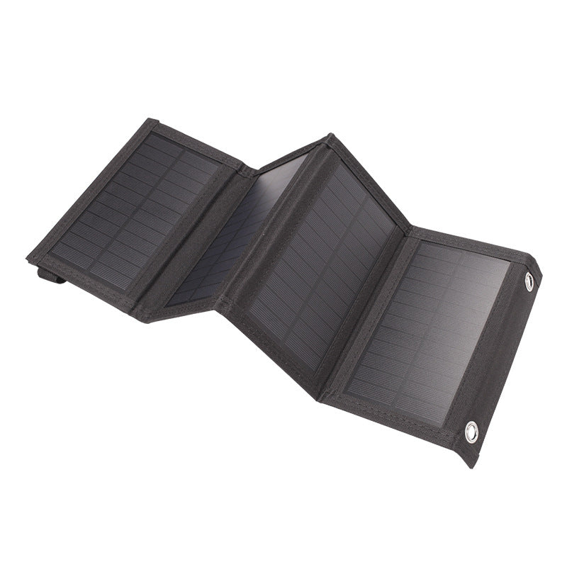 Solar foldable bag USB charger camping charging