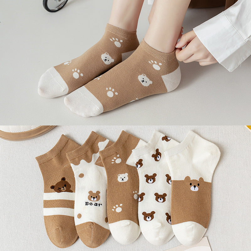 Women's socks shallow mouth spring and autumn