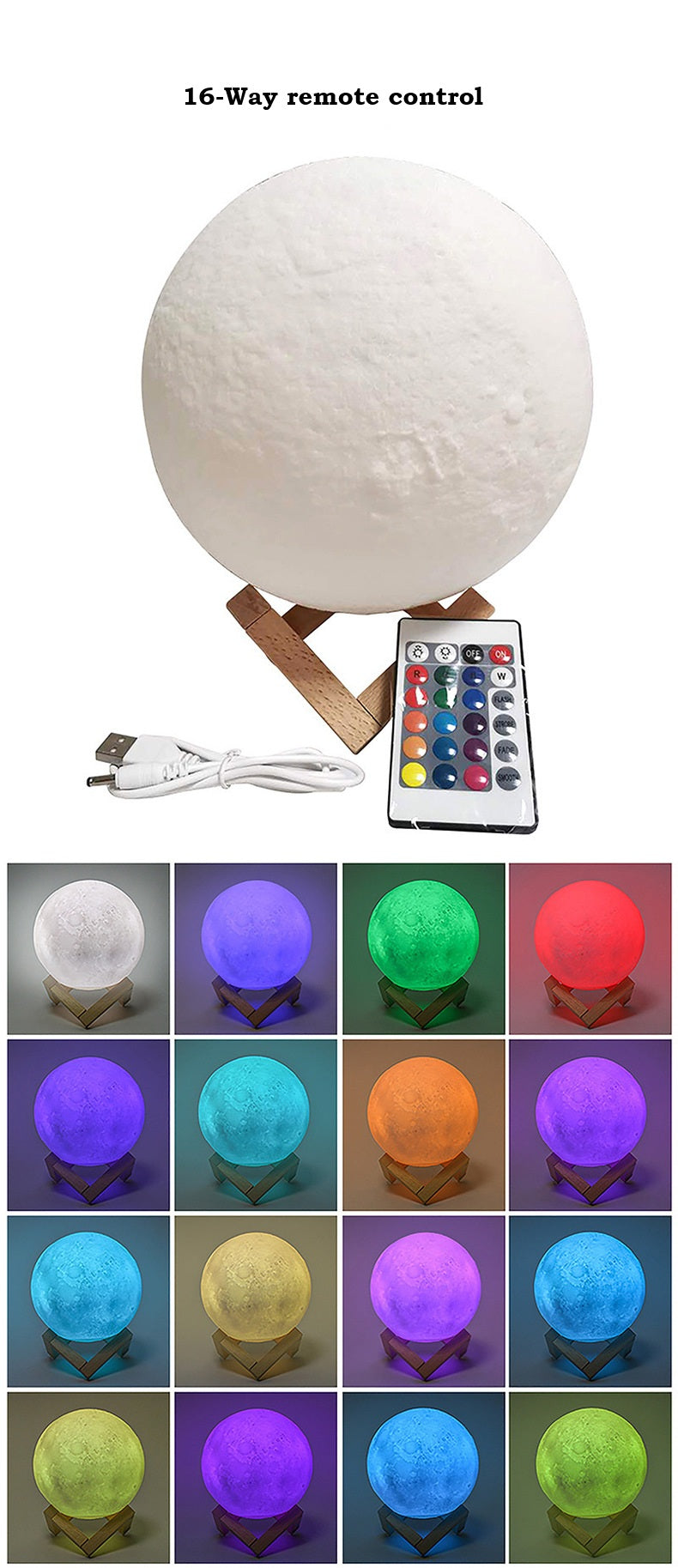 Night light LED table lamp