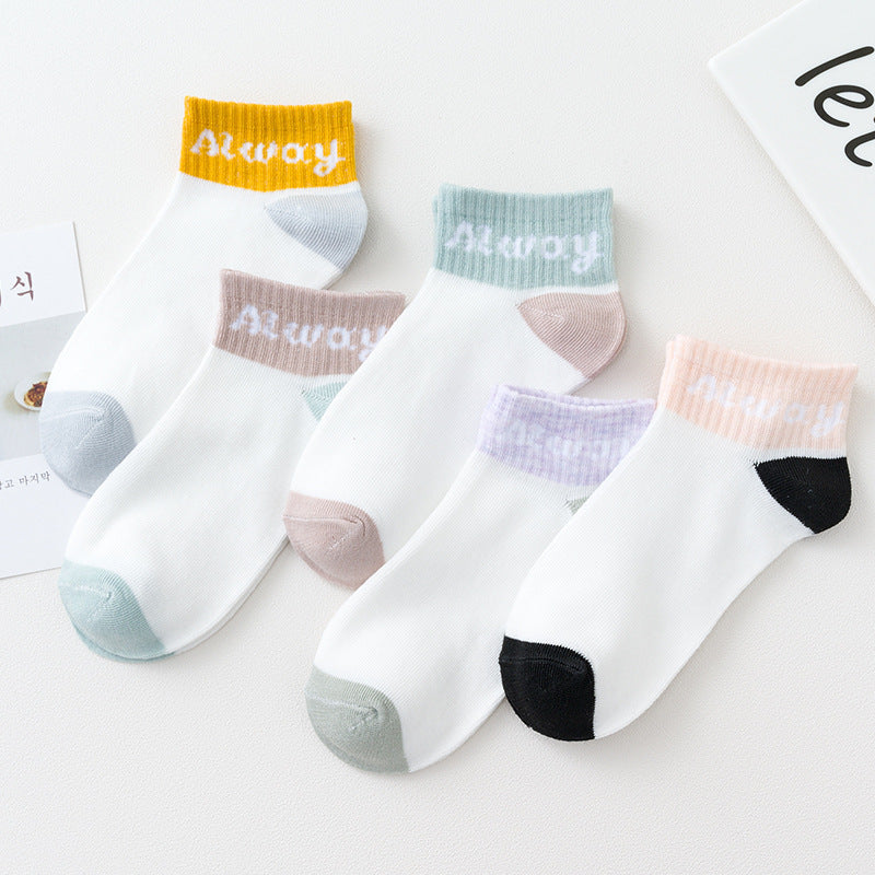 Women's socks shallow mouth spring and autumn