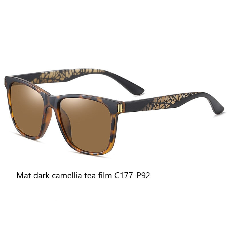 TR3387 European and American square frame polarized sunglasses