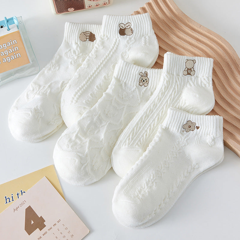 Women's socks shallow mouth spring and autumn