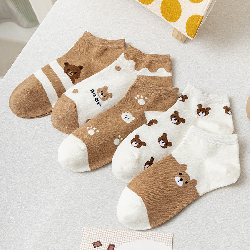 Women's socks shallow mouth spring and autumn