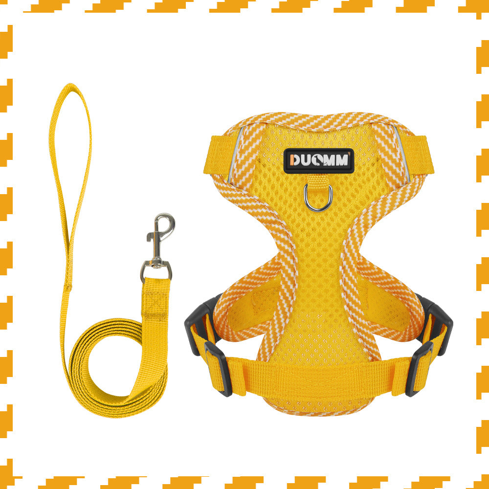 New dog chest harness Dopamine pet chest harness