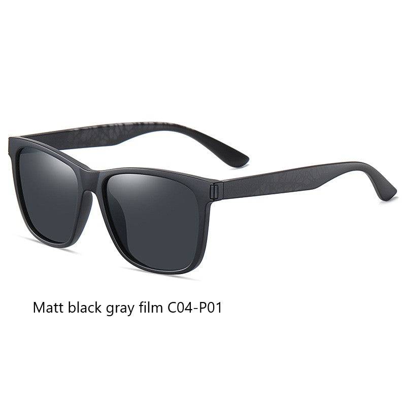 TR3387 European and American square frame polarized sunglasses