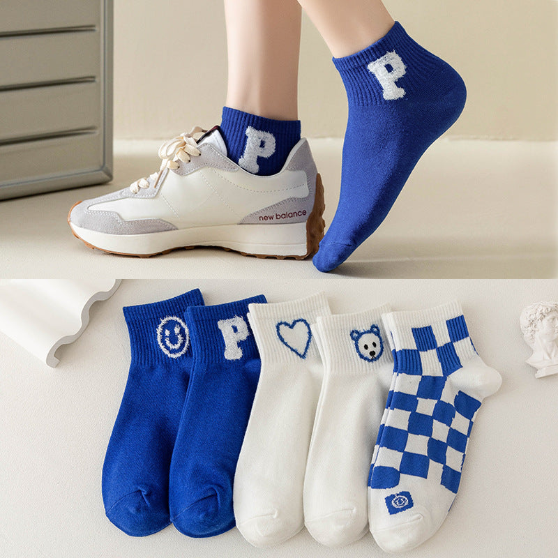 Women's socks shallow mouth spring and autumn
