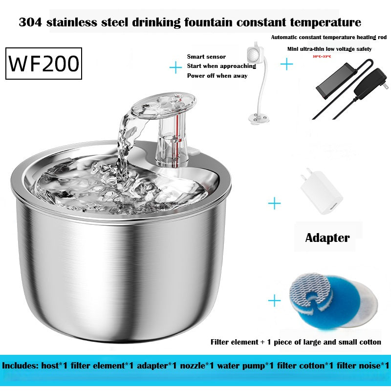 Pet Water Dispenser Stainless Steel 304