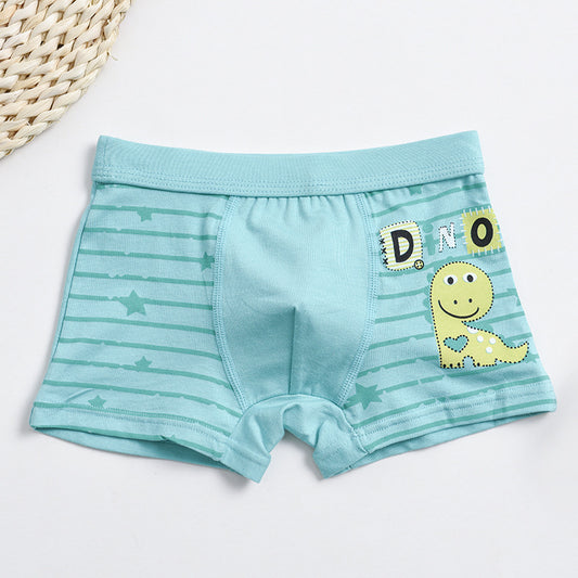 Children's underwear boys cartoon dinosaur cotton