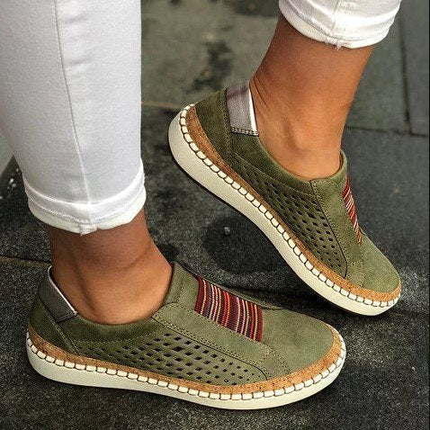 Summer and autumn Europe and the United States flat round a pedal lazy shoes