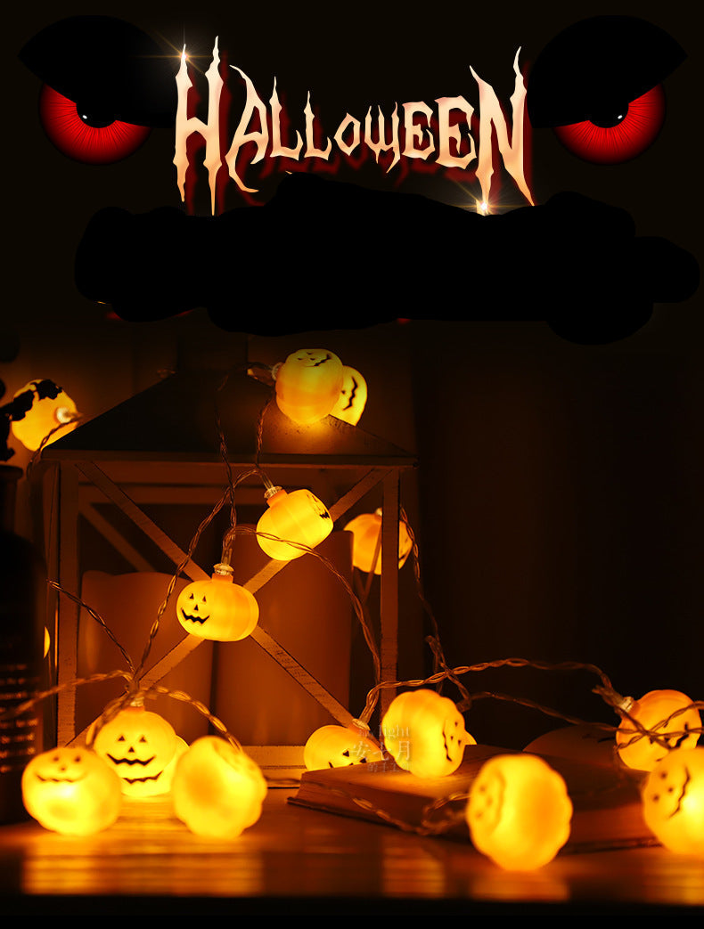 Small pumpkin string lights Halloween