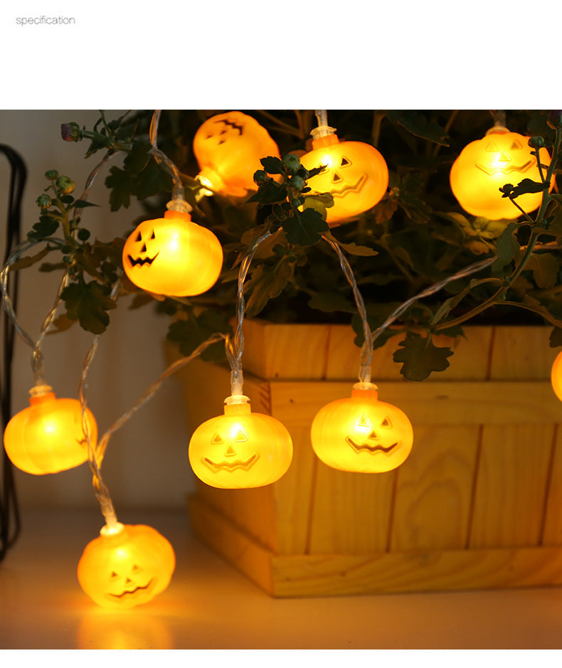 Small pumpkin string lights Halloween