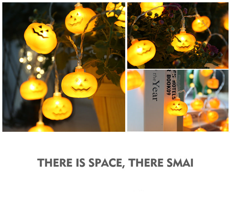 Small pumpkin string lights Halloween
