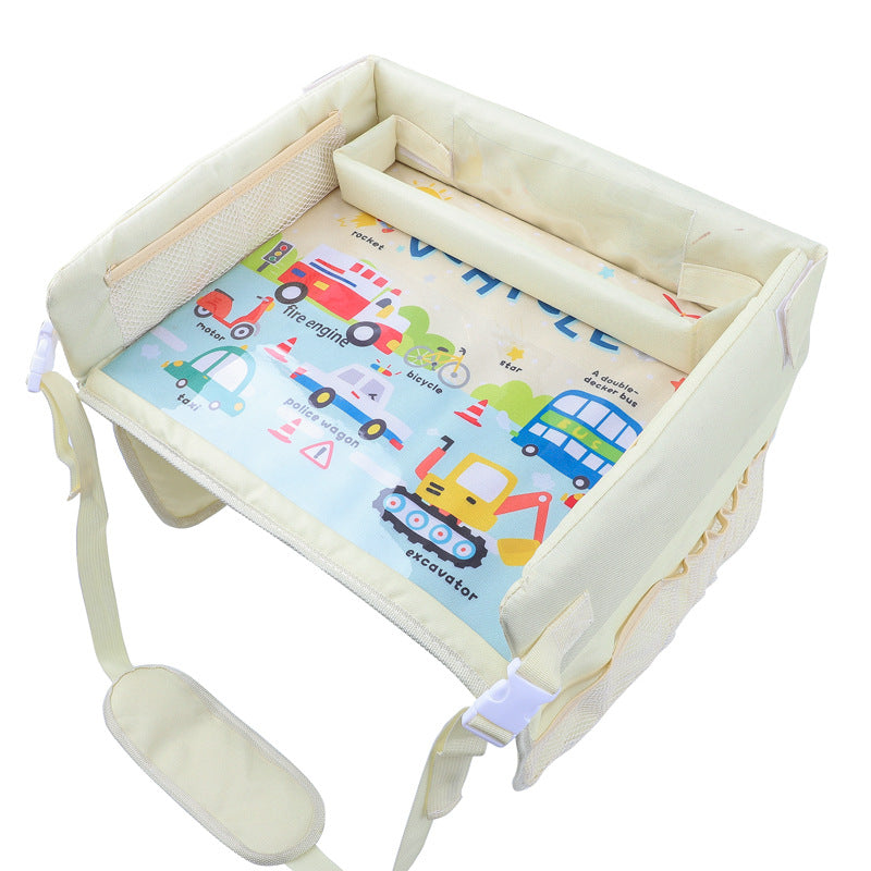 Child car storage table