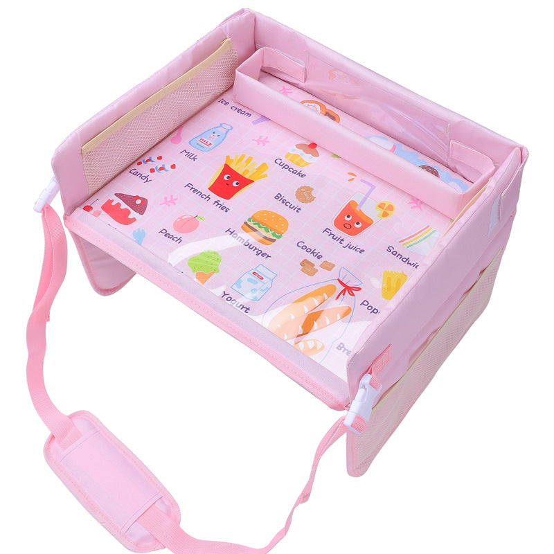 Child car storage table
