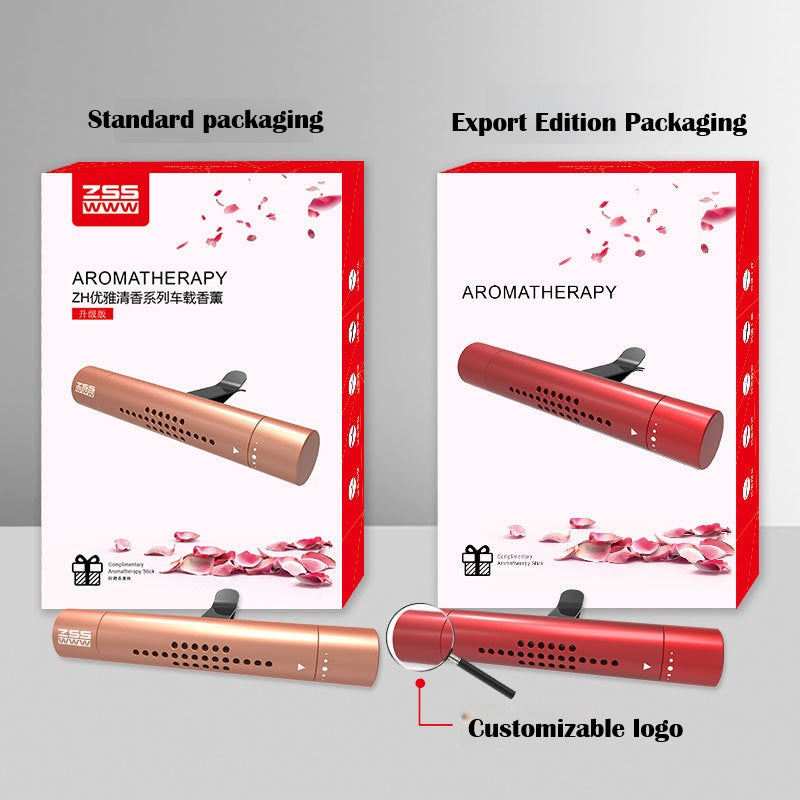 Metal car perfume car aromatherapy stick air conditioning