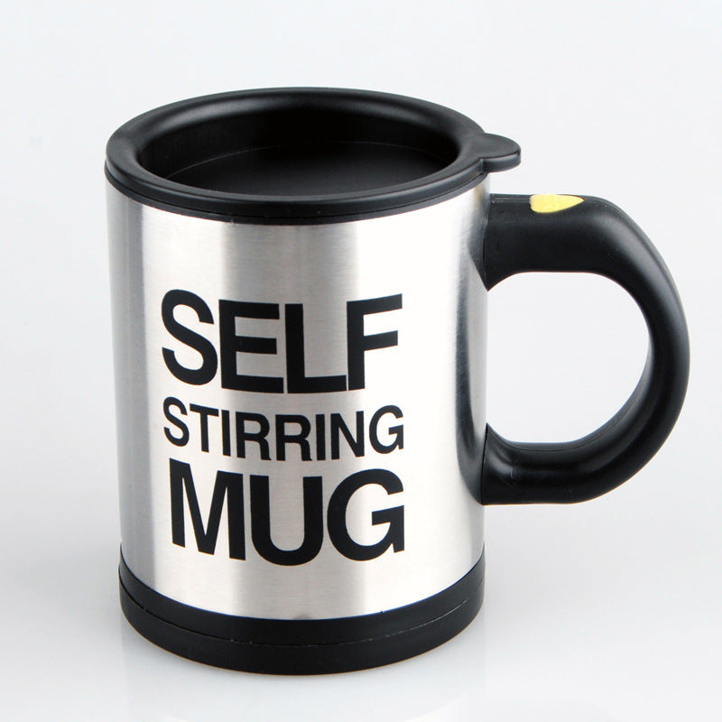 400ml Automatic Self Stirring Mug Coffee Milk Mixing Mug Stainless Steel
