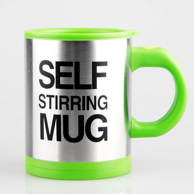 400ml Automatic Self Stirring Mug Coffee Milk Mixing Mug Stainless Steel