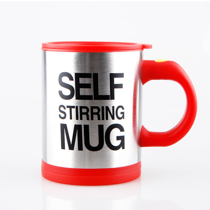 400ml Automatic Self Stirring Mug Coffee Milk Mixing Mug Stainless Steel