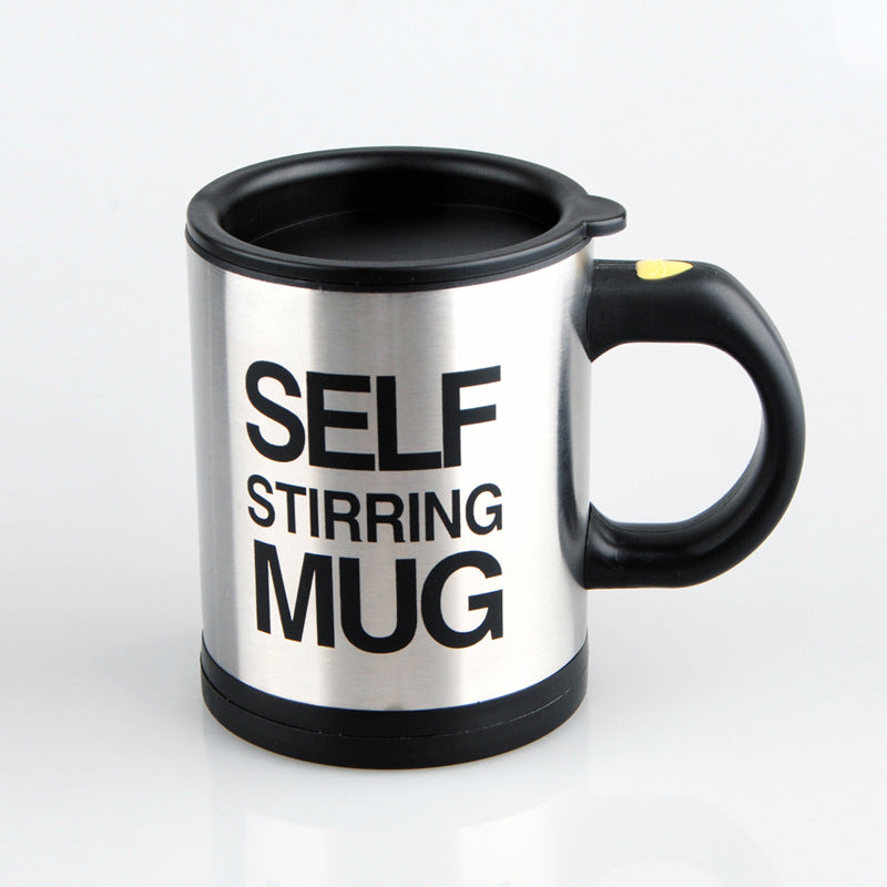 400ml Automatic Self Stirring Mug Coffee Milk Mixing Mug Stainless Steel