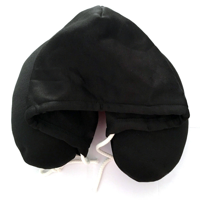 Pillow micro-particle travel pillow