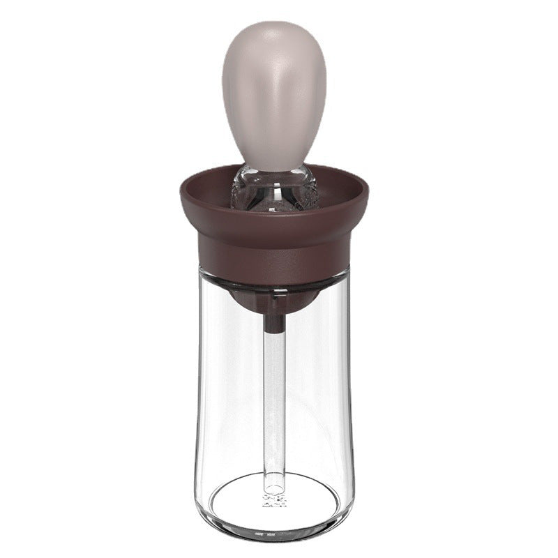 Kitchen silicone oil bottle oil pot brush household baking quantitative oil