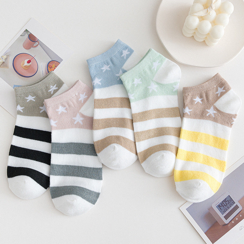 Women's socks shallow mouth spring and autumn