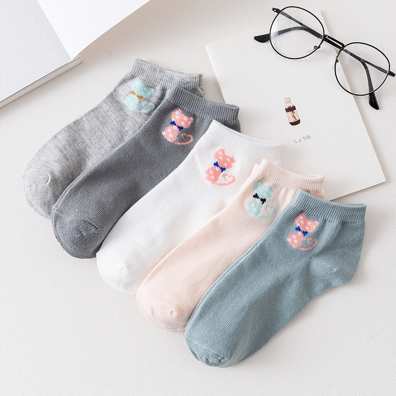 Women's socks shallow mouth spring and autumn