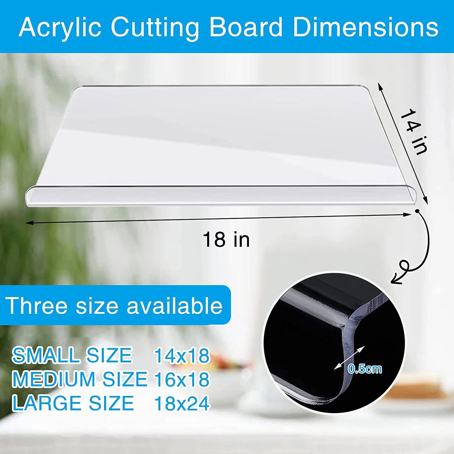Acrylic Cutting Boards