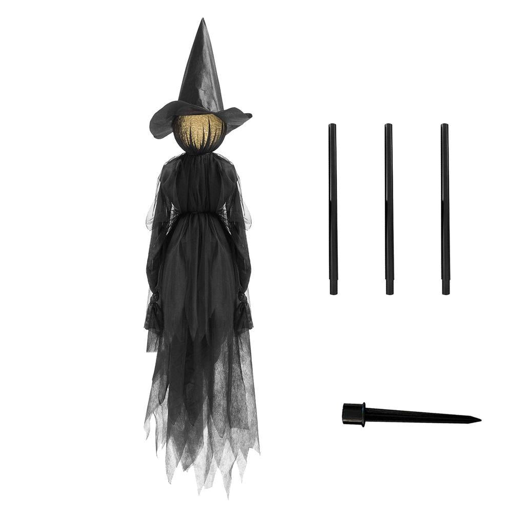 Halloween witch colorful voice-controlled hand-held decoration