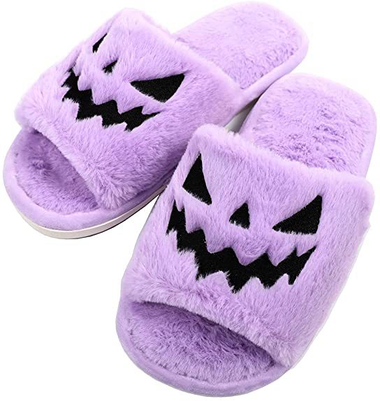 Halloween plus size slippers female