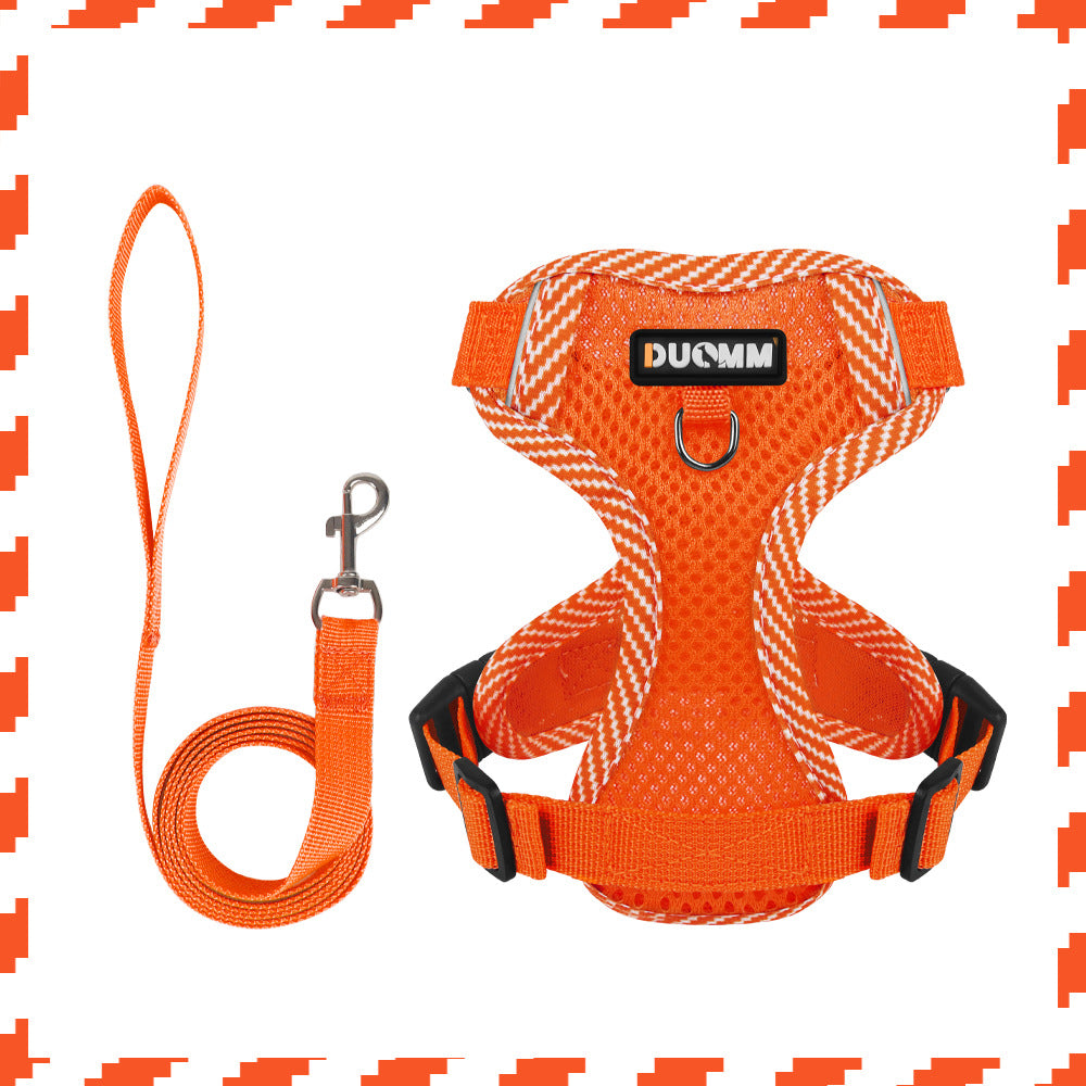 New dog chest harness Dopamine pet chest harness