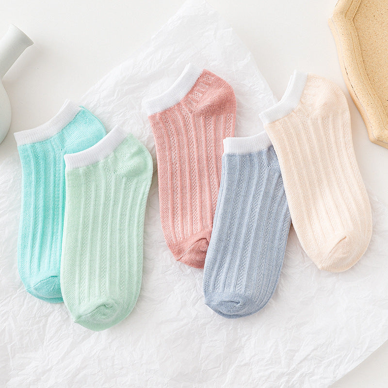Women's socks shallow mouth spring and autumn