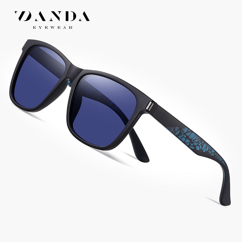 TR3387 European and American square frame polarized sunglasses